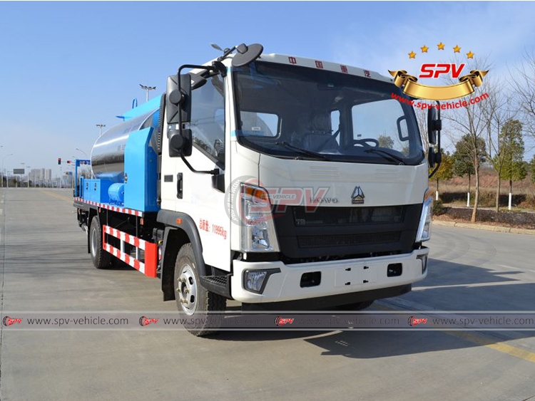 SPV Vehicle - Asphalt Distribution Truck 6 Tons Sinotruk - LF